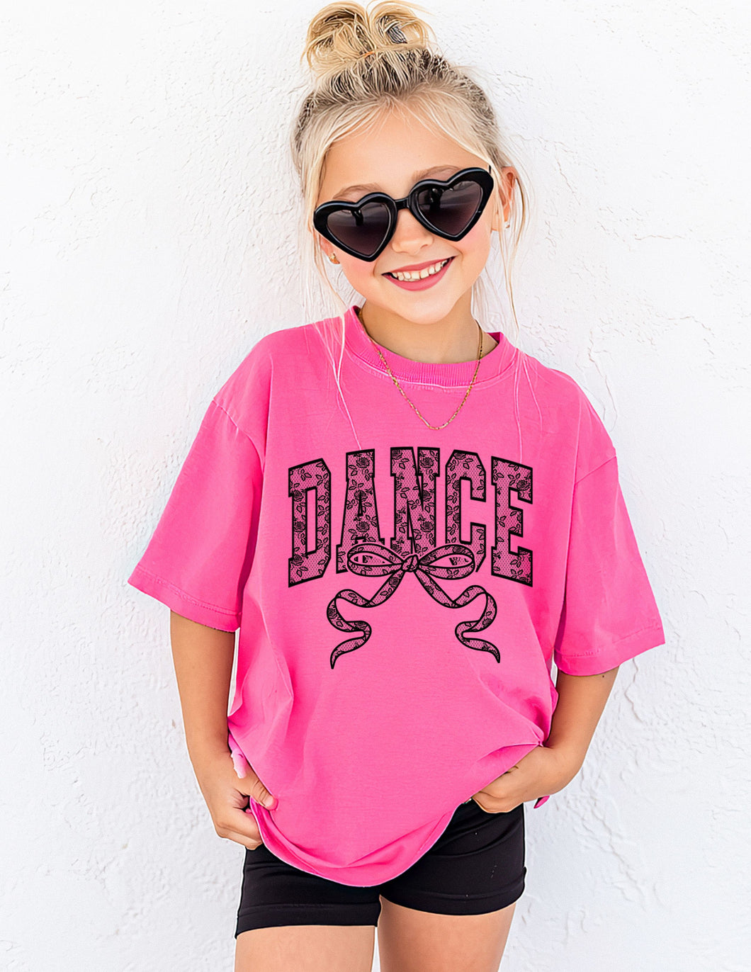 Black Lace Dance Tshirt