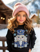 Load image into Gallery viewer, Nutcracker Crystal Mosaic Crew Sweatshirt
