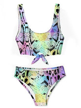 Load image into Gallery viewer, Pastel Snake Bikini (Instock) SIZE 2
