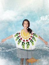 Load image into Gallery viewer, Happy Sun Poncho (INSTOCK)
