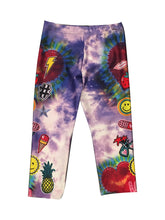Load image into Gallery viewer, Clearance - Terez Tie Dye Patches Capri Leggings (Size 7-14)
