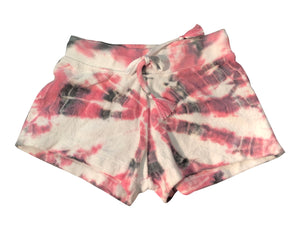 Clearance - Flowers by Zoe Terry Pink and Grey Tye Dye Shorts
