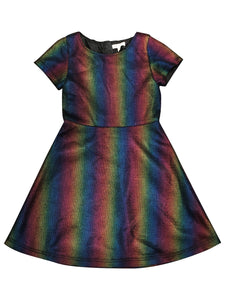 Clearance - Appaman Rainbow Metallic Mesh Dress - Size 12