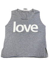 Load image into Gallery viewer, Clearance - Firehouse LOVE Grey Tank - Size 4/5
