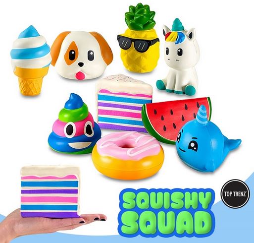 Top Trenz SQUISHY SQUAD -JUMBO SIZE- Watermelon Scented