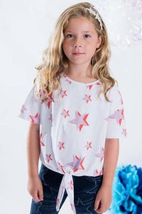 Clearance - Sparkle by Stoopher Stars Tie Tee