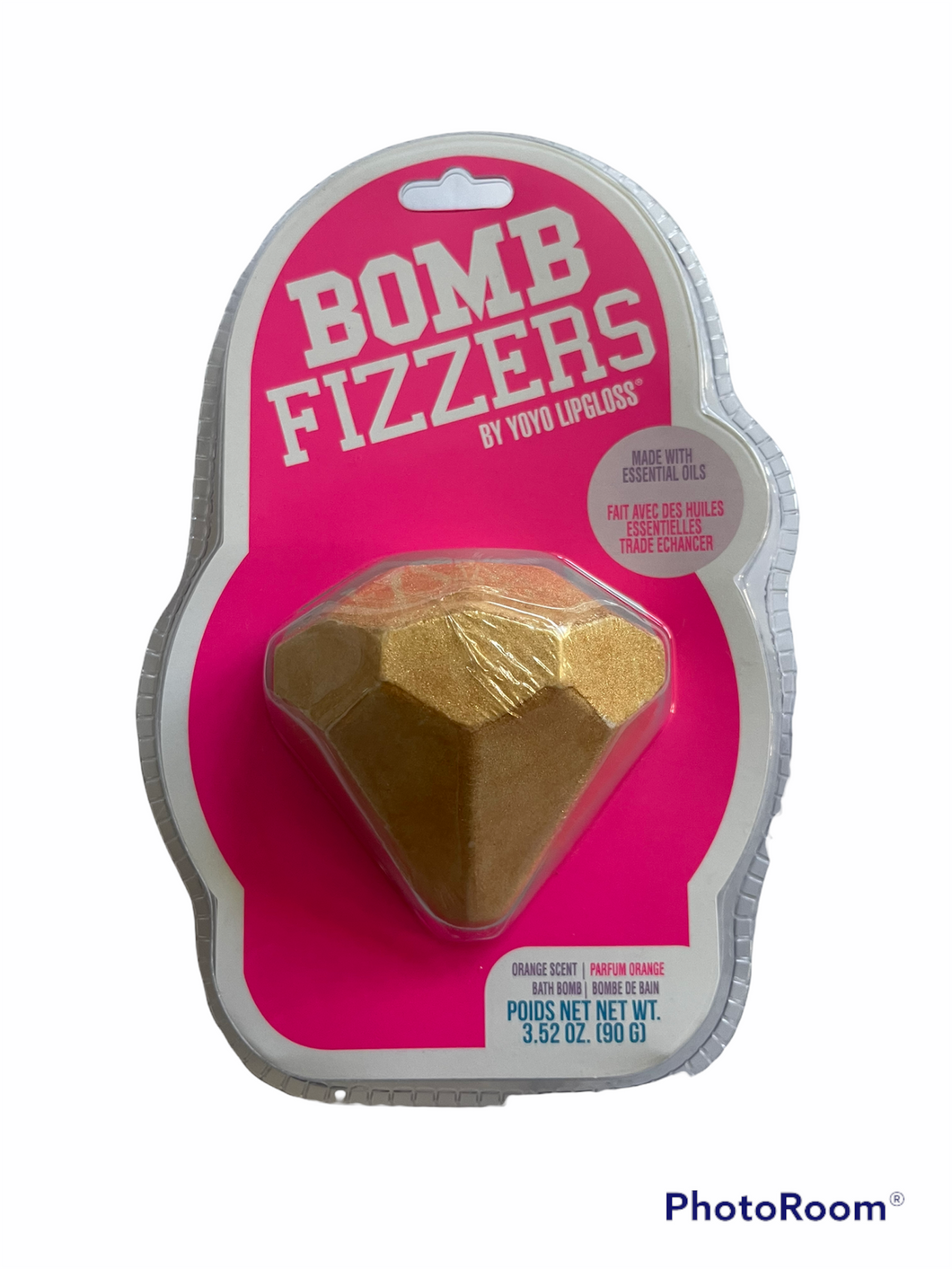 Bomb Fizzers Bath Bomb - GOLD DIAMOND