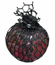 Load image into Gallery viewer, Glitter Black Mesh Squeeze Ball
