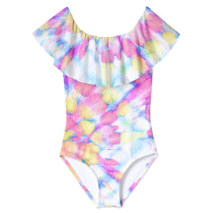 Whirl Draped Swimsuit (Instock) SIZE 2