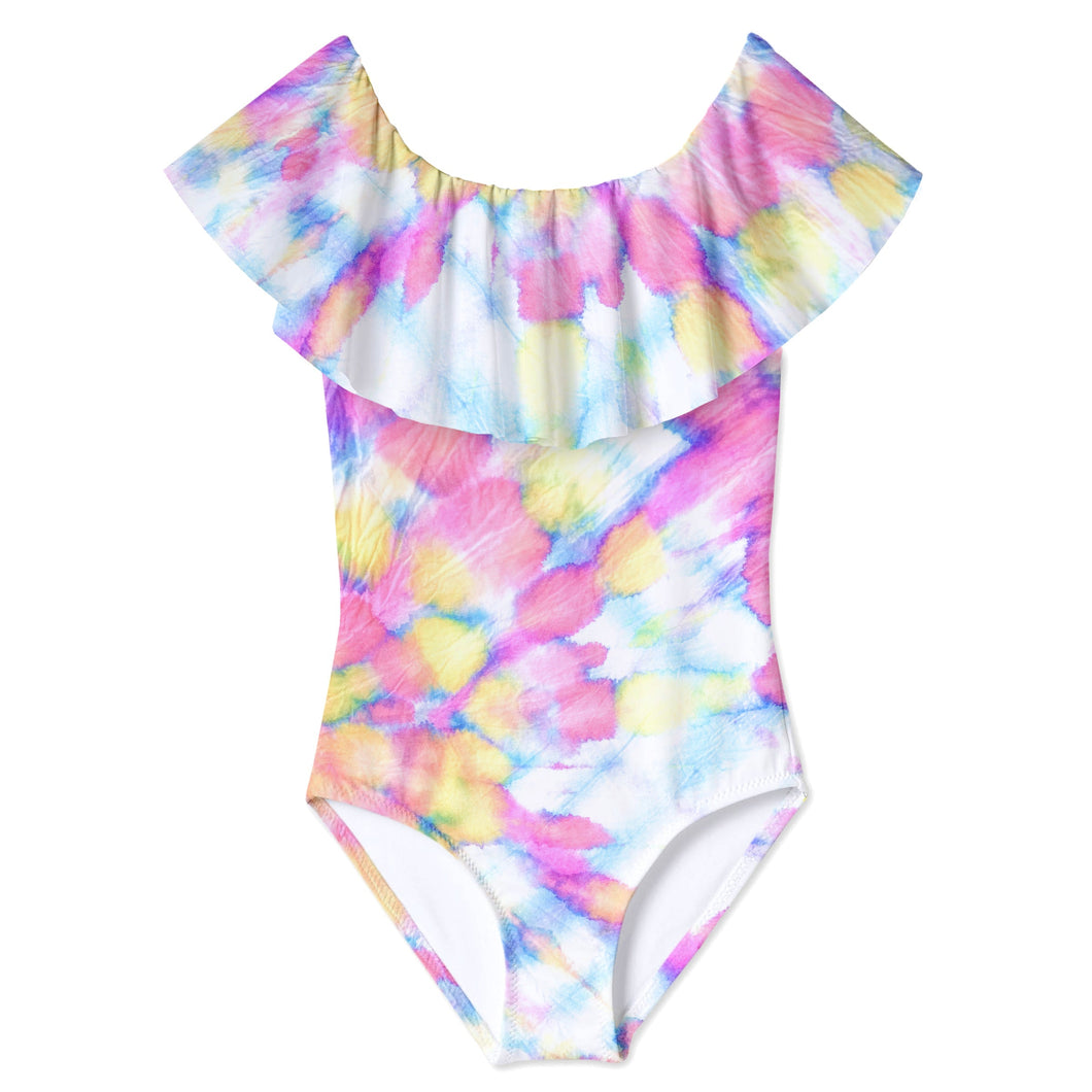Whirl Draped Swimsuit (Instock) SIZE 2